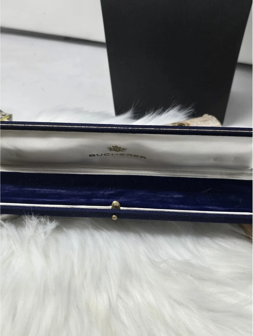 Vintage Bucherer Lucerne Watch Bracelet Presentation Box
